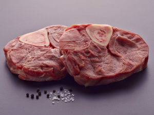 Osobucco de ternera asturiana, carne para guisar